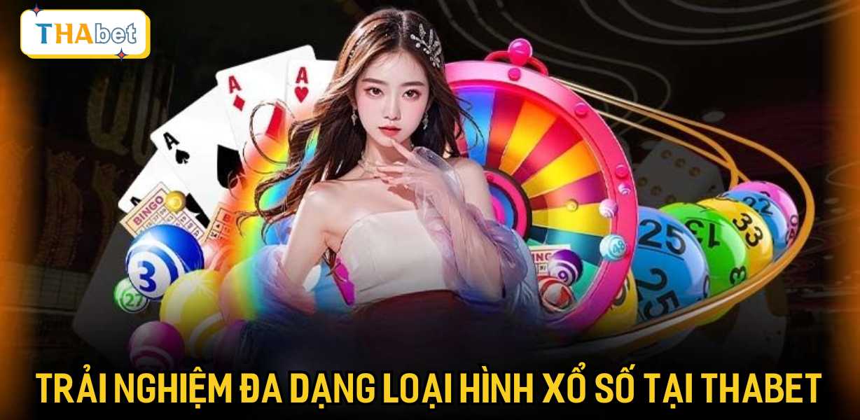 Bet thủ có thể trải nghiệm đa dạng loại hình xổ số trực tuyến tại Thabet